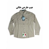 پیراهن مردانه جیپ خاکی اورجینال