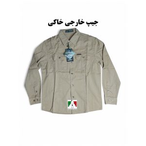 پیراهن مردانه جیپ خاکی اورجینال