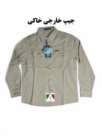 پیراهن مردانه جیپ خاکی اورجینال