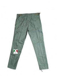 شلوار شش جیب آلفا ارشد سبز نمای پشت