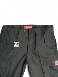 شلوار شش جیب آلفا ارشد مشکی نمای نزدیک